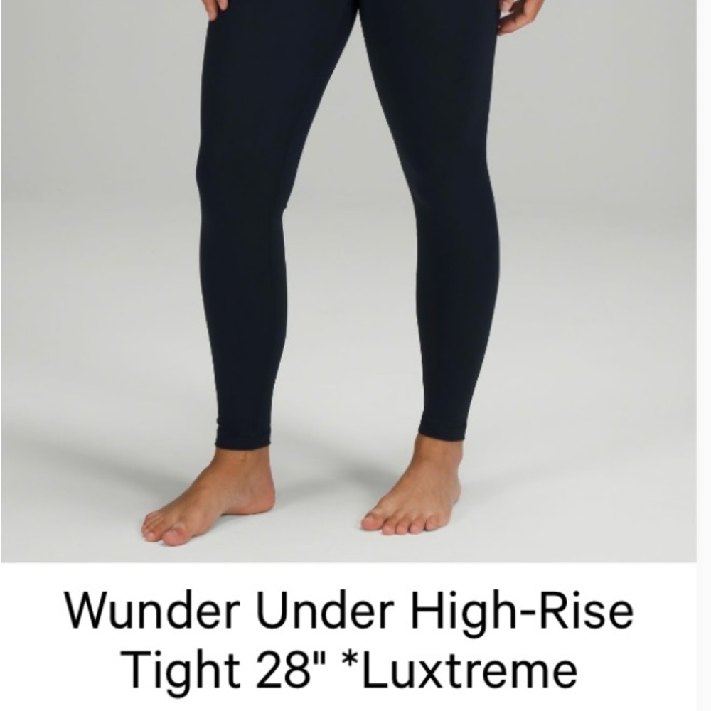 Lululemon wunder under leggings